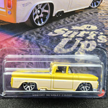 Load image into Gallery viewer, Hot Wheels 2025 Custom '62 Chevy Pickup Yellow Surf's Up Series 1/5 New
