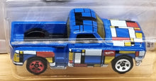 Load image into Gallery viewer, Hot Wheels 2022 Custom '69 Chevy Pickup Blue #108 HW Art Cars 4/10 New Long Card