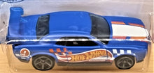 Load image into Gallery viewer, Hot Wheels 2021 Dodge Challenger Drift Car Satin Blue #241 HW Race Team 9/10 New