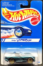 Load image into Gallery viewer, Hot Wheels 1996 Dodge Viper RT/10 Dark Green #13585 Gold Metal Speed New Long Card