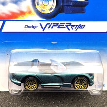 Load image into Gallery viewer, Hot Wheels 1996 Dodge Viper RT/10 Dark Green #13585 Gold Metal Speed New Long Card