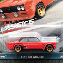 Load image into Gallery viewer, Hot Wheels 2023 Fiat 131 Abarth Red HW Modern Classics 3/5 Car Culture New