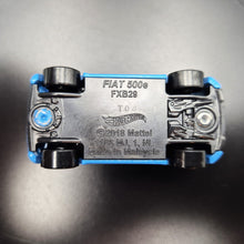 Load image into Gallery viewer, Hot Wheels 2024 Fiat 500e Light Blue #22 Compact Kings 2/5