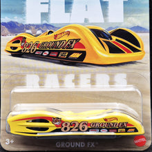 Load image into Gallery viewer, Hot Wheels 2025 Ground FX Yellow Salt Flat Racers 1/5 New
