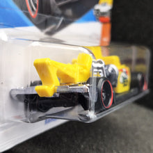 Load image into Gallery viewer, Hot Wheels 2025 Haulerback Yellow #42 HW Hot Trucks 3/10 New Long Card