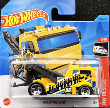 Load image into Gallery viewer, Hot Wheels 2023 Heavy Hitcher Yellow #247 HW Rescue 9/10 New