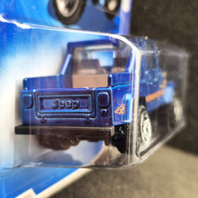 Load image into Gallery viewer, Hot Wheels 2009 Jeep Scrambler Blue #123 Heat Fleet 7/10