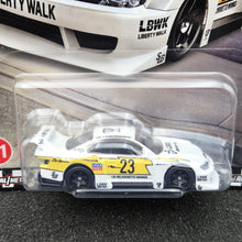 Load image into Gallery viewer, Hot Wheels 2024 LB Super Silhouette Nissan Silvia (S15) White #91 Hot Wheels Boulevard New
