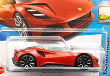 Load image into Gallery viewer, Hot Wheels 2023 Lotus Emira Red #121 Factory Fresh 3/5 New