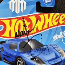 Load image into Gallery viewer, Hot Wheels 2024 Mad Mike Drift Attack Satin Blue #59 HW Modified 5/10 Signed By Mad Mike New