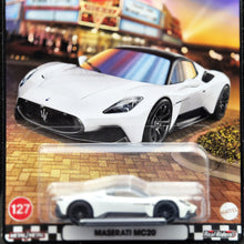 Load image into Gallery viewer, Hot Wheels 2025 Maserati MC20 White Hot Wheels Boulevard #127 New