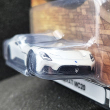 Load image into Gallery viewer, Hot Wheels 2025 Maserati MC20 White Hot Wheels Boulevard #127 New