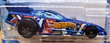 Load image into Gallery viewer, Hot Wheels 2019 Mustang Funny Car Dark Blue #212 HW Race Team 4/10 New Long Card