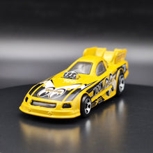 Load image into Gallery viewer, Hot Wheels 2024 Mustang Funny Car Yellow HW Drag Strip 5 Pack Exclusive