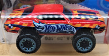 Load image into Gallery viewer, Hot Wheels 2016 Olds 442 W-30 Red #161 HW Daredevils 1/10 New