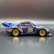 Load image into Gallery viewer, Hot Wheels 2022 Porsche 935 Dark Blue #132 Retro Racers 8/10