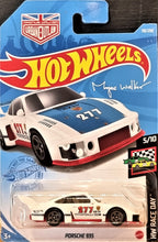 Load image into Gallery viewer, Hot Wheels 2021 Porsche 935 White #58 HW Race Day 5/10 New Long Card - Grey