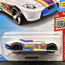Load image into Gallery viewer, Hot Wheels 2018 RRRoadster White Holiday Racers 5/6 New Long Card Treasure Hunt
