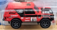 Load image into Gallery viewer, Hot Wheels 2021 Range Rover Classic Red #245 HW Hot Trucks 10/10 New Long Card