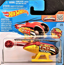 Load image into Gallery viewer, Hot Wheels 2016 SKYFIRE Helicopter Red #137 Sky Show 2/5 New