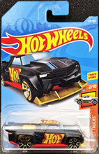 Load image into Gallery viewer, Hot Wheels 2018 Solid Muscle Black #127 HW Hot Trucks 2/10 New Long Card