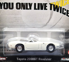 Load image into Gallery viewer, Hot Wheels 2023 Toyota 2000GT Roadster White HW Entertainment - You Only Live Twice - James Bond