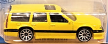 Load image into Gallery viewer, Hot Wheels 2021 Volvo 850 Estate Yellow #43 Factory Fresh 2/10 New Long Card