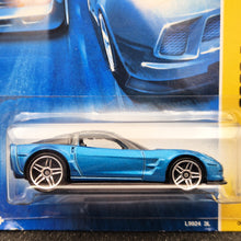 Load image into Gallery viewer, Hot Wheels 2008 '09 Corvette ZR1 Blue #9 2008 New Models 9/40 Long Card