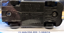 Load image into Gallery viewer, Hot Wheels 2018 '15 Mazda MX-5 Miata Blue #167 Nightburnerz 3/10 New