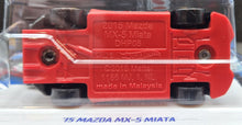 Load image into Gallery viewer, Hot Wheels 2023 '15 Mazda MX-5 Miata Matte Black #114 HW Modified 5/5 New