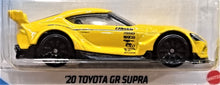 Load image into Gallery viewer, Hot Wheels 2021 '20 Toyota GR Supra Yellow #178 HW Speed Graphics 5/10 New