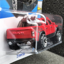 Load image into Gallery viewer, Hot Wheels 2024 '23 RAM 1500 Red #97 Factory Fresh 7/10 New Long Card