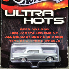 Load image into Gallery viewer, Hot Wheels 2006 '57 Chevy Bel Air Grey Ultra Hots Series J2846