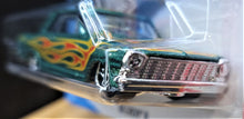 Load image into Gallery viewer, Hot Wheels 2018 '63 Chevy II Green #110 HW Flames 9/10 New