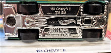 Load image into Gallery viewer, Hot Wheels 2018 '63 Chevy II Green #110 HW Flames 9/10 New