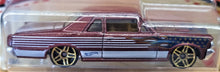 Load image into Gallery viewer, Hot Wheels 2020 '64 Pontiac GTO Red Stars & Stripes 3/10 New Long Card