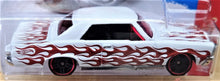 Load image into Gallery viewer, Hot Wheels 2016 '65 Pontiac GTO White #99 HW Flames 9/10 New