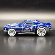 Load image into Gallery viewer, Hot Wheels 2024 '67 Camaro Dark Blue #84 HW Art Cars 3/10