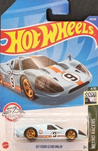 Load image into Gallery viewer, Hot Wheels 2022 '67 Ford GT40 MK.IV Light Blue #58 Retro Racers 4/10 New