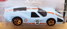 Load image into Gallery viewer, Hot Wheels 2022 '67 Ford GT40 MK.IV Light Blue #58 Retro Racers 4/10 New