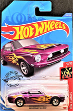 Load image into Gallery viewer, Hot Wheels 2020 '68 Shelby GT500 Magenta #169 HW Flames 5/10 New Long Card