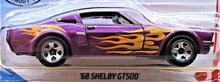Load image into Gallery viewer, Hot Wheels 2020 '68 Shelby GT500 Magenta #169 HW Flames 5/10 New Long Card