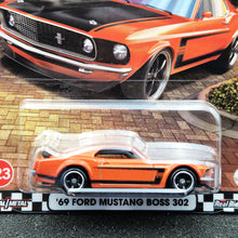 Load image into Gallery viewer, Hot Wheels 2025 '69 Ford Mustang Boss 302 Orange Hot Wheels Boulevard #123 New