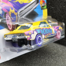 Load image into Gallery viewer, Hot Wheels 2024 '70 Dodge Charger R/T Yellow #108 HW Art Cars 4/10 New