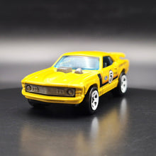 Load image into Gallery viewer, Hot Wheels 2024 '70 Ford Mustang Mach 1 Yellow Retro Racers 5 Pack Exclusive