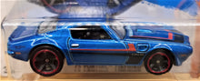 Load image into Gallery viewer, Hot Wheels 2016 '73 Pontiac Firebird Blue #123 Muscle Mania 3/10 New