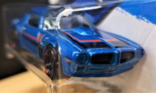 Load image into Gallery viewer, Hot Wheels 2016 '73 Pontiac Firebird Blue #123 Muscle Mania 3/10 New