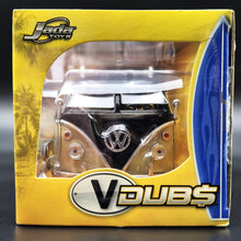 Load image into Gallery viewer, Jada Toys V Dub$ 1962 Volkswagen Bus Black/Tan #91246A 1:24 Diecast