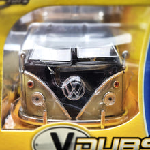 Load image into Gallery viewer, Jada Toys V Dub$ 1962 Volkswagen Bus Black/Tan #91246A 1:24 Diecast