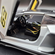 Load image into Gallery viewer, Explorafind 2023 Lamborghini Aventador SVJ 63 Satin Grey 1:24 Die Cast Car